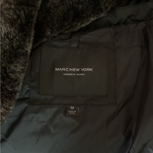 ✨Host Pick✨Marc New York Baltic Fur Trim Down & Feather Fill Parka- Sz Medium - Picture 8 of 14